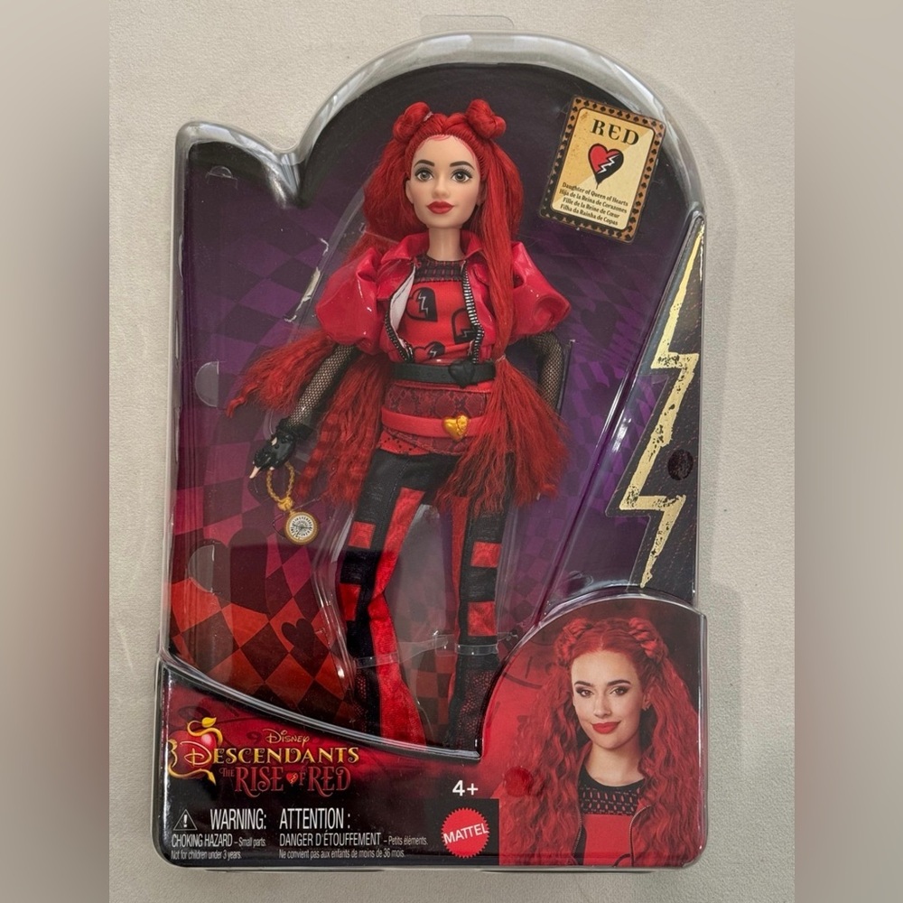 Descendants 4: The Rise of Red Queen of Hearts Daughter Fashion Doll